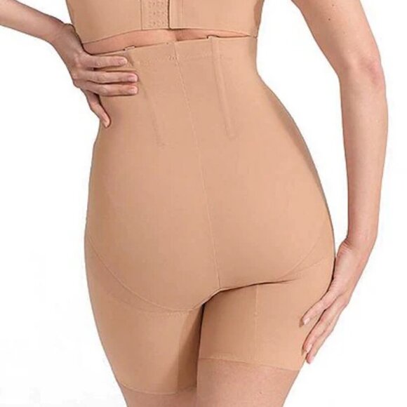 NWOT Honeylove SuperPower High Compression Breathable Sculpt Shorts in Sand XL - Picture 2 of 7